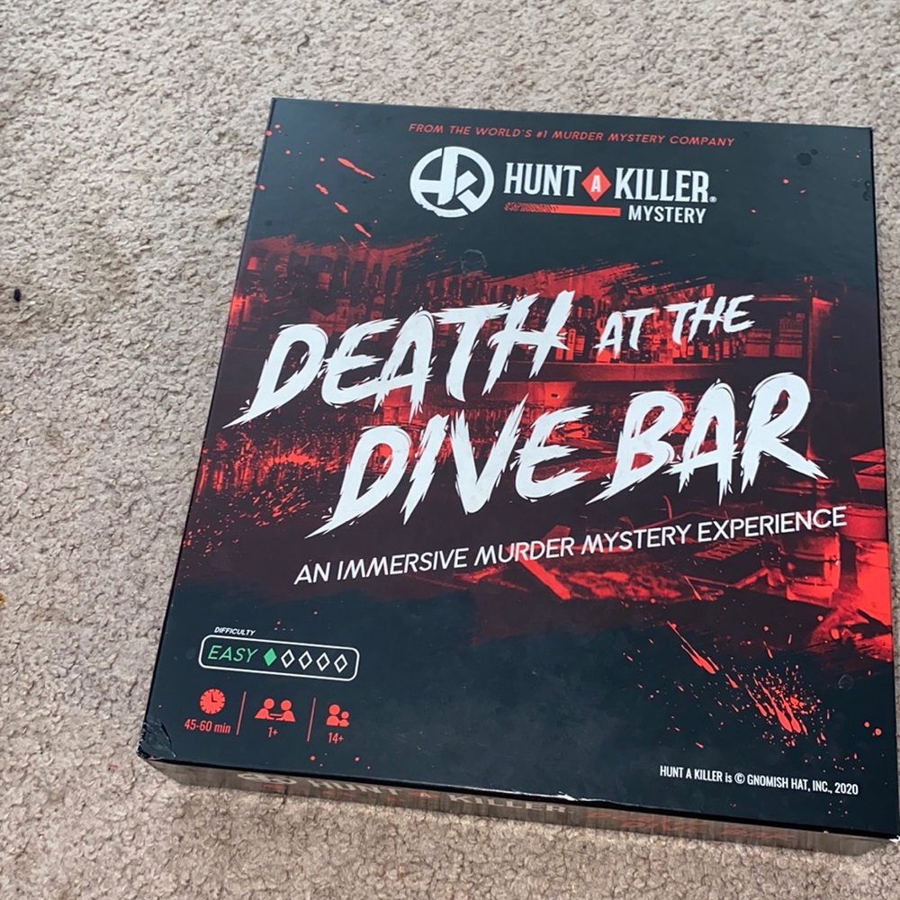 Hunt a killer mystery game